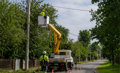 Értesítés: faágmetszési munkálatok az elektromos vezetékek mentén