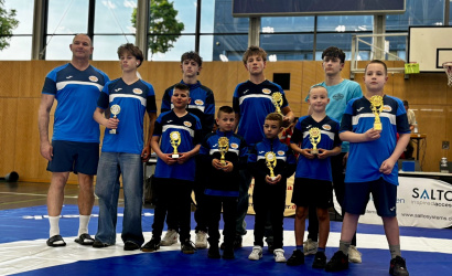 Szenzációs sikert értek el a Gaál Wrestling Team fiataljai Münchenben