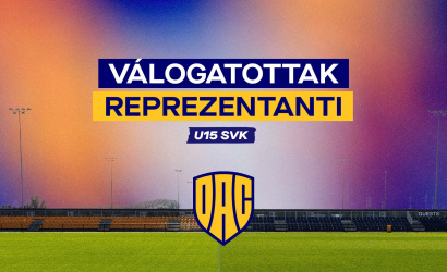 DAC Akadémia játékosai az U15-ös szlovák válogatott keretében