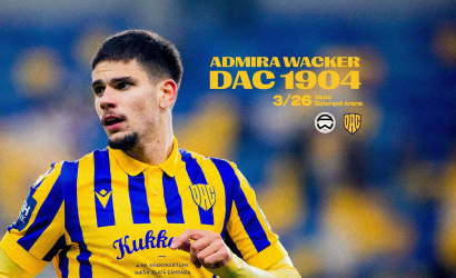 Csütörtökön előkészületi mérkőzés az Admira Wacker ellen
