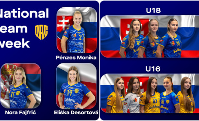 Több válogatottban is szerephez jutnak a HC DAC kézisei