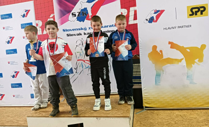 Szép eredmények a Szlovák Karate Kupán - Bronzérem Dunaszerdahelyre