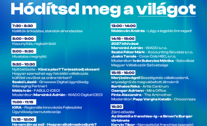Inspiráló előadásokkal és üzleti lehetőségekkel várja a vállalkozókat a Felvidéki Vállalkozói EXPO