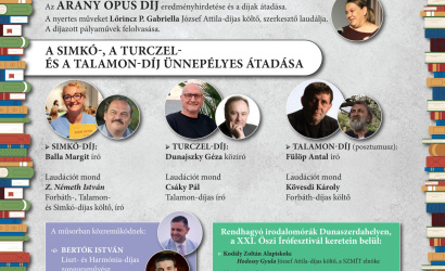 Írók, díjak és találkozások: pénteken rendezik a XXI. Őszi Írófesztivált