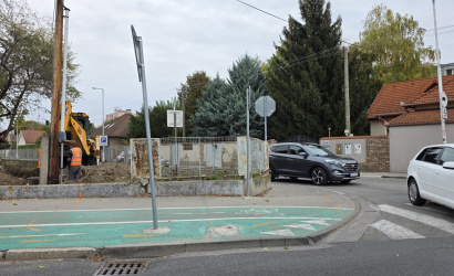 Kiszélesítik a Mező utca „torkolatát” – idén a kerítésépítési munkákra kerül sor