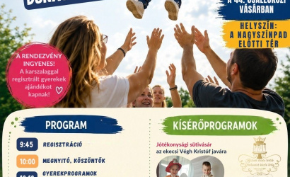 Gyereket a magasba! – családi program és jótékonysági sütivásár a Csallóközi Vásárban