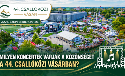 Vásárinfók: Milyen koncertek várják a közönséget a 44. Csallóközi Vásárban?