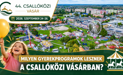 Vásárinfók: Milyen gyermekprogramok lesznek a 44. Csallóközi Vásárban?