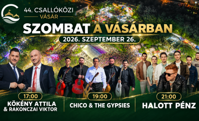 Családi programokkal és a Halott Pénzzel búcsúzik szombaton a 44. Csallóközi Vásár