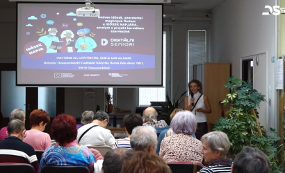 Embedded thumbnail for Az országos program célja az idősebb generáció digitális felzárkóztatása