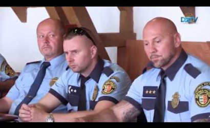 Embedded thumbnail for Negyedszázados fennállását ünnepelte a városi rendőrség