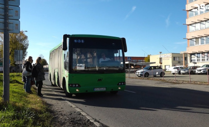 Embedded thumbnail for Két városi autóbuszjáratnál is új menetrend lép életbe