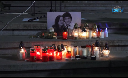 Embedded thumbnail for Dunaszerdahelyen is a meggyilkolt újságíróra emlékeztek