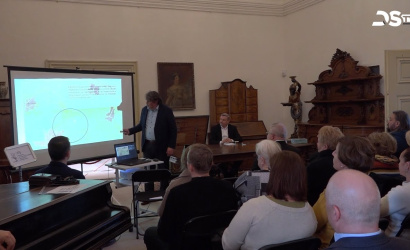 Embedded thumbnail for A város történetével kapcsolatos előadások hangzottak el a konferencián