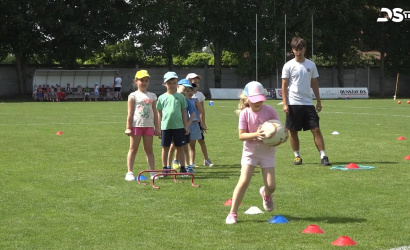 Embedded thumbnail for Jól sikerült sportfoglalkozás két óvoda iskolaköteles gyermekeinek