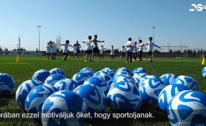 Embedded thumbnail for Futballfesztivál a gyermekotthonok fiatalabb lakóinak