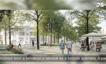 Embedded thumbnail for A tervek szerint ilyen lesz a Bartók Béla sétány, de két hétig még lehet javaslatokat tenni