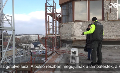 Embedded thumbnail for Elkezdődött a járási rendőrkapitányság épületének felújítása