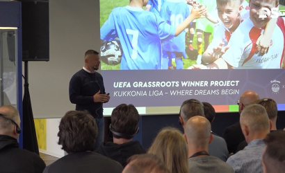Embedded thumbnail for A konferencián a jövő futballistáinak kinevelésén dolgozó szakemberek találkoztak