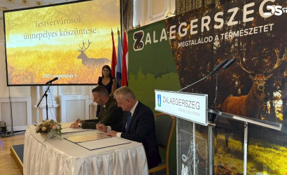 Embedded thumbnail for Zalaegerszeg és Dunaszerdahely testvérvárosi szerződést írt alá