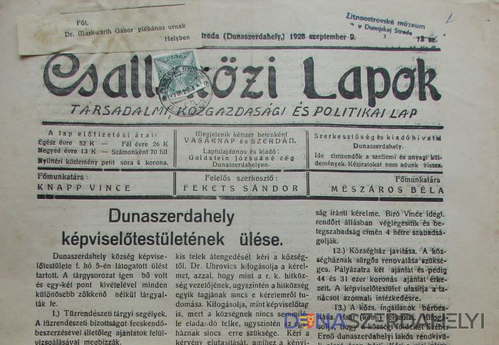 Egy város öt lapja