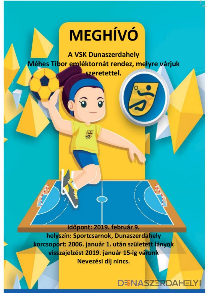Méhes Tibor emléktorna Dunaszerdahelyen