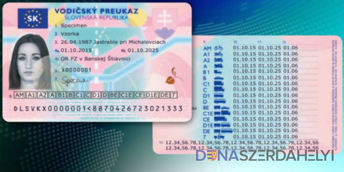 Fotó: europskenoviny.sk Meddig érvényesek a régi jogosítványok?
