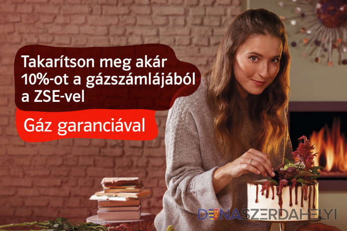 Szerezze meg a 120 euró értékű ajándékcsomagot a ZSE gázszolgáltatásával