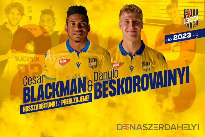 Blackman és Beskorovainyi 2023 nyaráig hosszabbított