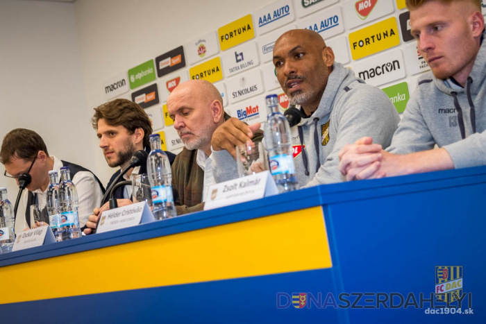 A DAC sajtótájékoztatója a Fortuna liga 2020-as tavaszi idénye előtt
