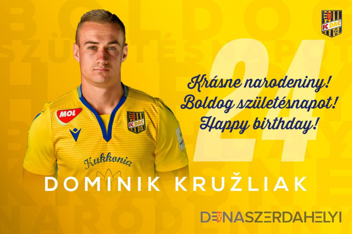 Boldog szülinapot, Dominik!
