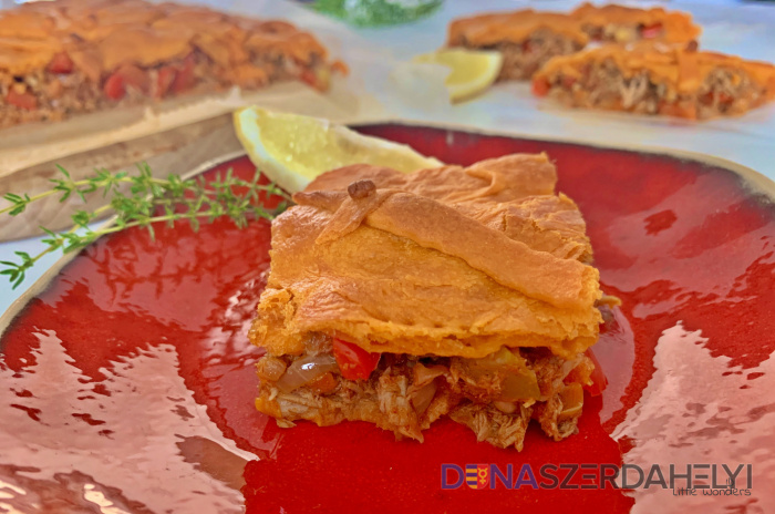 Fotó: Szabó B. Csilla Galíciai tonhalas pite – „Empanada Gallega”