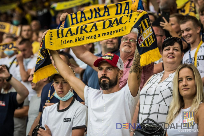 Online is lehet belépőt venni a DAC-Zsolna mérkőzésre