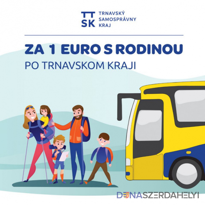 Fotó: TTSK Kirándulást tervez? Utazzon 1 euróért családjával együtt Nagyszombat megyében