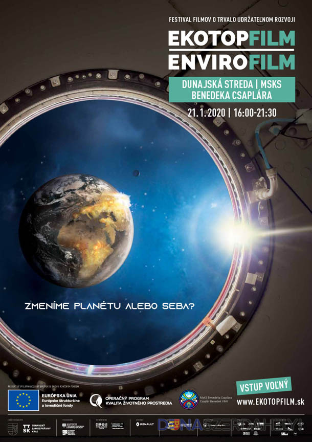 Az esemény plakátja Ismét jön az Ekotopfilm–Envirofilm fesztivál