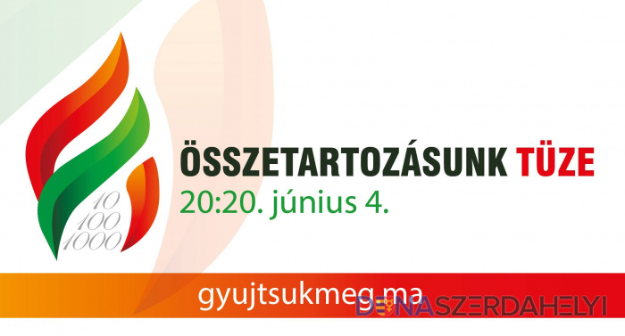Gyújtsunk tüzeket összetartozásunk jeleként június 4-én!