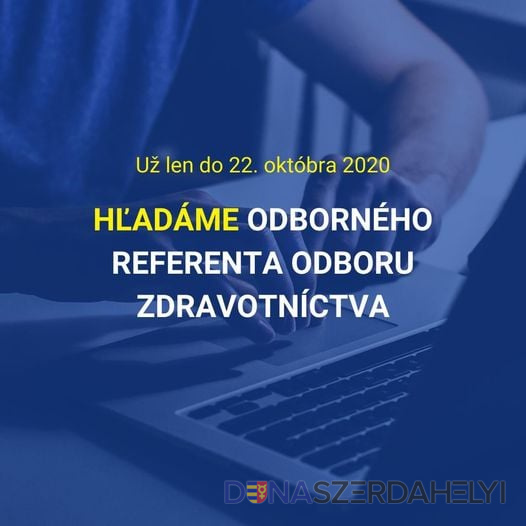 Az egészségügyi főosztályra keresnek munkaerőt