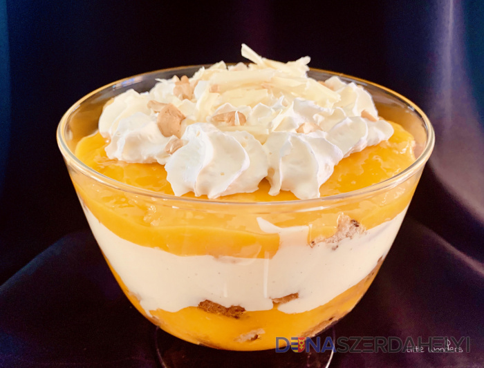 Szabó B. Csilla felvételei Mangós-vaníliás-rumos trifle
