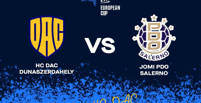 Olasz ellenfél vár a HC DAC-ra az EHF Európa Kupában