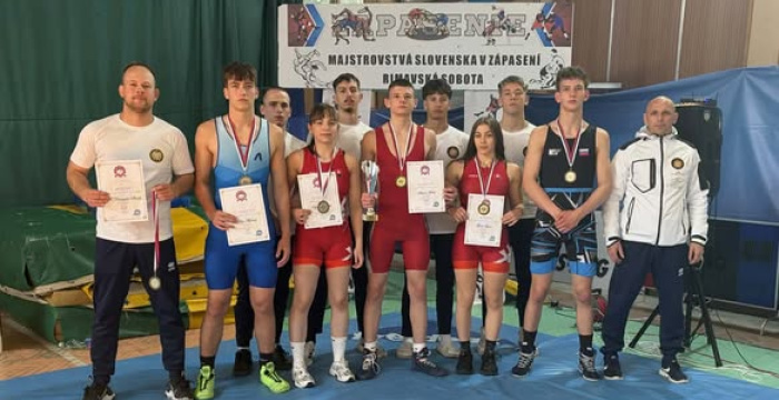 Kilenc érem az U20 szlovák bajnokságról