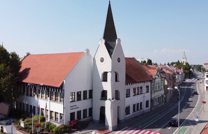 Videón a dunaszerdahelyi városháza története