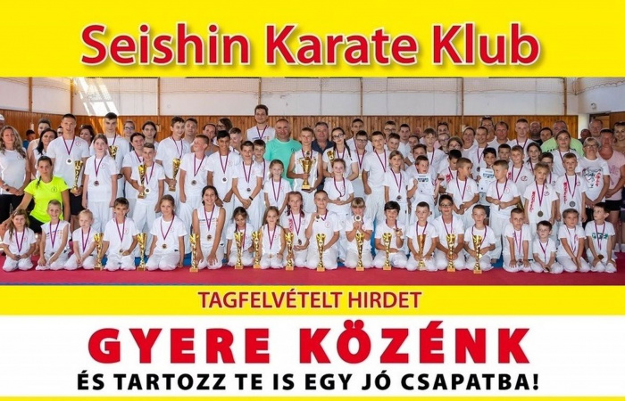 Tanulj játszva a Seishin Karate Klubbal