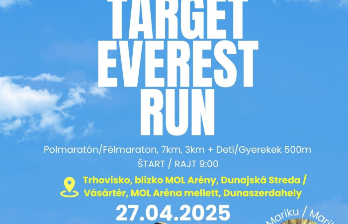 Targest Everest Run jótékonysági futás holnap a Vásártéren