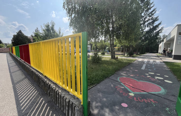 Megújult az óvoda kerítése