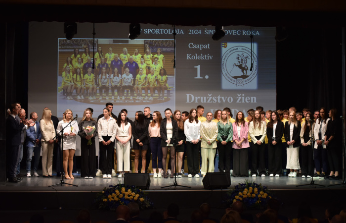 A tavalyi év legkiemelkedőbb dunaszerdahelyi sportolóit díjazták