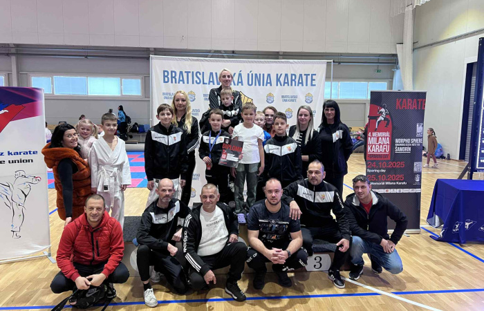 White Raven karatekák újra tatamin – sikeres szerepeltek a 4. Milan Karafa emlékversenyen!