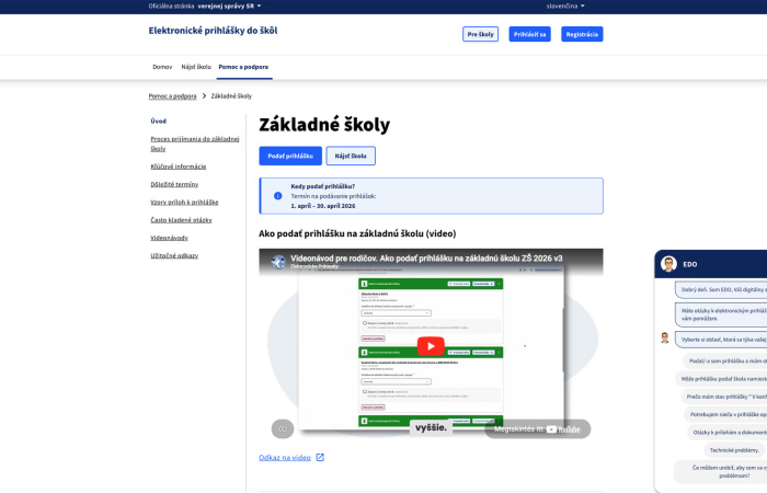 Április 1-től indul az eJelentkezés az alapiskolák számára, a call center a húsvéti ünnepek alatt is elérhető