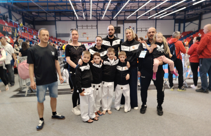 Nagytapolcsányban versenyzett a Motobu Kai White Raven