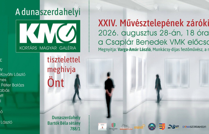 Jön a Kortárs Magyar Galéria XXIV. Művésztelepének zárókiállítása