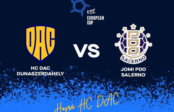 Olasz ellenfél vár a HC DAC-ra az EHF Európa Kupában